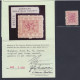 SHANGHAI 1872, 2 CENTS "Small Dragon", Perf. 15 Unused, Original Gum, CERTIFICATE - Other & Unclassified