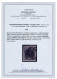 O 1850, 10 Cent. Nero, Tipo I Carta A Mano, Con Spazio Tipografico Orizzontale Superiore E Difetto Di Cliché "punto Bian - Lombardo-Venetien
