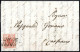 Delcampe - Cover 1850, Lotto Di 15 Lettere Ed Un Frontespizio, Di Cui 14 Affrancata Con 15 Cent. Rosso, Una Con Due Esemplari Del 1 - Lombardy-Venetia