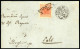 Delcampe - Cover 1850, Lotto Di 15 Lettere Ed Un Frontespizio, Di Cui 14 Affrancata Con 15 Cent. Rosso, Una Con Due Esemplari Del 1 - Lombardy-Venetia