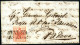 Delcampe - Cover 1850, Lotto Di 15 Lettere Ed Un Frontespizio, Di Cui 14 Affrancata Con 15 Cent. Rosso, Una Con Due Esemplari Del 1 - Lombardy-Venetia