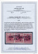 Piece 1850, Frammento Di Lettera Affrancato Con Tre 15 Cent. Rosso Tipo IIa+I+IIa, Tutti I Valori Con Spazio Tipografico - Lombardo-Vénétie
