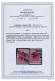O 1850, Due 15 Cent. Rosso Tipo II Carta A Mano, Entrambi Con Annullo E Spazio Tipografico Orizzontale Sulla Parte Super - Lombardo-Vénétie