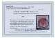 Piece 1850, Frammento Di Lettera Affrancato Con 15 Cent. Rosso Tipo II, Carta A Mano, Con Annullo "LONIGO 16/3", Cert. G - Lombardy-Venetia