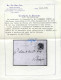 Cover 1850, Lettera Del 29.11.1852 Da Verona A Venezia, Affrancata Con 30 C. Bruno Scuro, Carta A Mano, I Tipo, Ampi Mar - Lombardy-Venetia