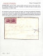 Cover 1860, Lettera Di Due Porti Del 25.10.1860 Da Napoli A Ripalimosani, Affrancata Con Due Esemplari Del 2 Grana Viole - Napoli