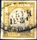 O 1861, Province Napoletane 20 Grana Arancio, Molto Ben Marginato, Annullato Con Il Bollo Ovale "Ufficio Postale Del Por - Nápoles