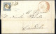 Cover FOGGIA, Lettera Del 5.4.1861 Da Foggia A Candela, Affrancata Con Province Napoletane 2 Grana Azzurro, Ben Marginat - Neapel