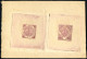 (*) 1898, Ristampe Private Dei Francobolli Del Regno Di Napoli Eseguiti Nel 1898 A Torino Su Carta A Mano, Tre Coppie In - Naples