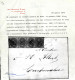 Cover 1866, Lettera Del 17.1.1866 Da Roma A Civitavecchia, Affrancata Per Il Porto Di 2 Baj. Con Una Striscia Verticale  - Etats Pontificaux