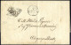 Cover 1865, Lettera Completa Del Testo Del 9.12.1865 Da Ronciglione Ad Acquapendente, Affrancata Con La Metà Di Destra D - Kerkelijke Staten