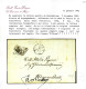 Cover 1865, Lettera Completa Del Testo Del 9.12.1865 Da Ronciglione Ad Acquapendente, Affrancata Con La Metà Di Destra D - Estados Pontificados