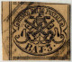*/o 1852-67, 2 Baj. Verde Coppia Verticale Con Interspazio Di Gruppo A Sinistra Con Annullo Lineare "FANO", Firma ED, 3  - Kerkelijke Staten