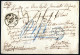 Cover 1870, Lettera Ex Offo Di Tre Porti Del 27.12.1870 Da Roma Via Francia Per Pest In Ungheria, Instradamento Manoscri - Etats Pontificaux