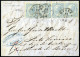 Cover 1843, Lettera Del 24.12.1863 Da Milano A Porto Ludovico (Ludwigsburg), Großherzogtum Baden, Affrancata Per Il Port - Other & Unclassified