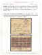 Cover 1891, Busta Del 18.12.1891 Da Colle Val D'Elsa A Firenze, Affrancata Al Verso In Tariffa 1.o Porto Con Un Blocco D - Autres & Non Classés