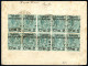 Cover 1891, Due Lettere Affrancate Con Francobolli Per Pacchi Postali Con Soprastampa "Valevole Per Le Stampe C.mi 2": 1 - Autres & Non Classés