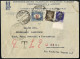 Cover 1931, Lettera Del 30.10.1931 Da Forlì A Roma, Affrancata In Tariffa Stampe Con Imperiale 10 C. + 50 C., Erroneamen - Altri & Non Classificati