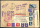 Cover 1941, Lettera Espresso Di Posta Aerea Spedita Il 10.10.1941 Dal Ministero Della Cultura Popolare, Roma Via LATI Su - Otros & Sin Clasificación