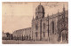 Lisboa Lisbonne 1907 Portugal Anvers Antwerpen Belgique Mosteiro Dos Jerónimos Mosteiro De Santa Maria De Belém - Storia Postale