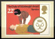 GB England UK To Bedford 1981 Postcard + Same Stamp On Reverse - Salute