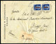 Cover 1944/45, Due Lettere Raccomandate, Una Da Milano Il 21.2.1945 Per Binago Afrrancata Con Coppia Verticale 1,25 Azzu - Sonstige & Ohne Zuordnung