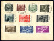 Cover 1945-46, Due Lettere Non Viaggiate, Affrancate Con Le Serie Complete Della Tiratura Di Lubiana (Sass. 41-50) E Del - Yugoslavian Occ.: Istria