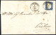 Delcampe - O/piece/cover Sardegna 1850/61 Ca., Lotto Di Otto Buste, Quattro Frammenti E Cinque Sciolti Con Annullamenti Della Isola - Sardinia