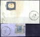 Delcampe - O/piece/cover Sardegna 1850/61 Ca., Lotto Di Otto Buste, Quattro Frammenti E Cinque Sciolti Con Annullamenti Della Isola - Sardaigne