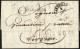 Cover VIA DI MARE, Lotto Di 10 Lettere Dal 1838 Al 1863, La Maggior Parte Indirizzate A Livorno, Con Vari Timbri Maritti - ...-1850 Voorfilatelie