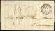 Delcampe - Cover VIA DI MARE, Lotto Di 10 Lettere Dal 1838 Al 1863, La Maggior Parte Indirizzate A Livorno, Con Vari Timbri Maritti - 1. ...-1850 Prephilately