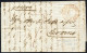 Delcampe - Cover VIA DI MARE, Lotto Di 10 Lettere Dal 1838 Al 1863, La Maggior Parte Indirizzate A Livorno, Con Vari Timbri Maritti - 1. ...-1850 Prefilatelia