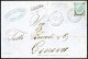 Delcampe - Cover 1864/65, 14 Lettere Affrancate Con 15 C. E 40 C. De La Rue E "ferro Di Cavallo" I, II E III Tipo, Tutte Usate Sull - Sonstige & Ohne Zuordnung