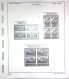 Delcampe - **/bof 1954/1965, Avanzata Collezione Nuova In Quartine Con Gomma Originale Integra, Montata Su Fogli Euralbo (mancano S - Altri & Non Classificati