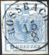 O 1850, 9 Kr. Hellgraublau In Type I, P 242, VP 4 Aus Z III, Bst. 221, PF "komplett Gebrochener Unterer Rahmen", Index 1 - Altri & Non Classificati