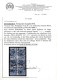 O 1850, 9 Kreuzer In Type IIa Auf Handpapier, Senkrechter Sechser-Blockstreifen, Gestempelt Prag Kleins: 16/7, In Der Mi - Andere & Zonder Classificatie