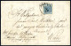 Cover 1850, Lot Sieben Briefe Je Mit Einzelfrankatur 9 Kr. Blau (6 HP Und 1 MP), Dabei Ein Kompletter Brief Vom 22,11,18 - Autres & Non Classés