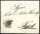 Delcampe - Cover 1850, Lot Sieben Briefe Je Mit Einzelfrankatur 9 Kr. Blau (6 HP Und 1 MP), Dabei Ein Kompletter Brief Vom 22,11,18 - Autres & Non Classés