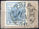 Piece 1850, TRIEST 3.JUN.1850, Doppelkreisstempel Auf Mit 9 Kr. Frankiertem Bfst., Attest Goller, Kat. Nr. 5 Ty. Ia - Altri & Non Classificati