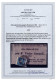 Cover 1851, Blauer Merkur Type III B, Zwei Adresszettel Mit Gedruckter Anschrift Nach Liban, Einer Mit Siegelstempel-Ent - Newspapers