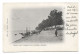 Postcard Senegal Podor Beach People Boats Undivided Posted 1902 French Sudan Colonial Stamp - Senegal