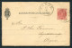 Denmark 8ore Stationery Lettercard (Front Only) Korrespondance-Kort Varde Bank  - Briefe U. Dokumente
