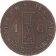 Monnaie, Indochine Française, Cent, 1887 - Otros & Sin Clasificación