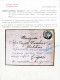 Cover SOFIA; Kompletter Faltbrief Vom 12.3.1868 Von Sofia Nach Constantinopel, Frankiert Für Das Levante-Einheitsporto M - Other & Unclassified