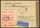 Cover 1947/59, Fünf Luftpostbriefe (teils Rokommandiert Bzw. Express) Nach Schweden (3), In Die Schweiz Und Nach Südafri - Andere & Zonder Classificatie