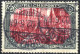 O 1900, 5 M Grünschwarz/bräunlichkarmin Mit Nachmalung Mit Deckweiß, Gestempelt, Attest Oechsner, Mi. 66 IV / 800,- - Other & Unclassified