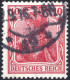 O 1915/19, Germania, 10 Pf Lilarot, Gestempelt, Signiert Hochstädter, Attest Jäschke, Mi. 86 IIe / 3000,- - Sonstige & Ohne Zuordnung