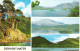 SCENES FROM DERWENTWATER, CUMBRIA, ENGLAND.circa 1975 USED POSTCARD My1 - Other & Unclassified