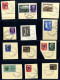 Delcampe - O/piece 1944/45, Lot Aus 103 Briefstücken Mit Slowenischen Stempeln Auf Einsteckblättern, Abbildungen Siehe Onlinekatalo - Besetzungen 1938-45