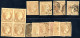 */o/bof/(*) 1861-1880, Lot Of 31 Singles And A Block Of Four (mint) 2 Lepta, Mint (4), Unused Without Gum (10) And Used, - Andere & Zonder Classificatie